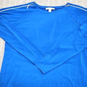 MK Long Sleeve Zip Sleeve Shirt